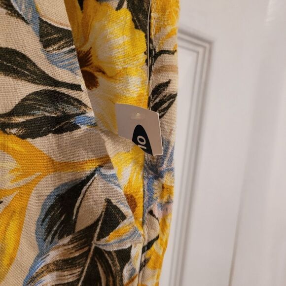 NWT Old Navy woman's Linen blend shorts - Picture 4 of 7